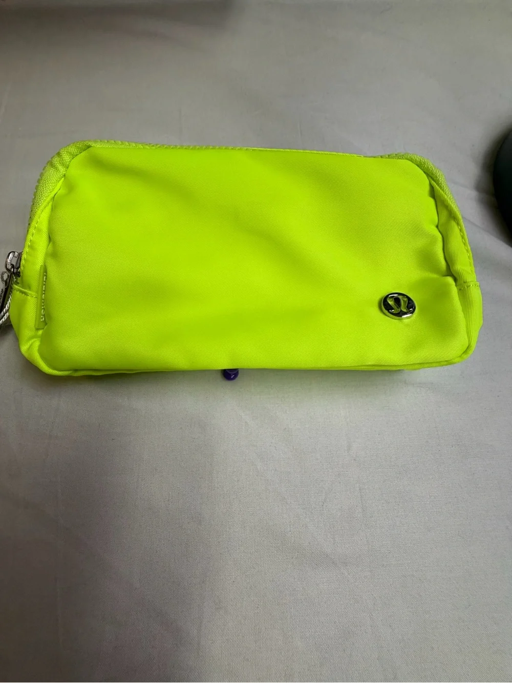 lululemon athletica Neon Lime Cosmetic Pouch